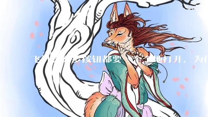 飞机这么多按钮都要一个个地打开，为什么不能一键启动？